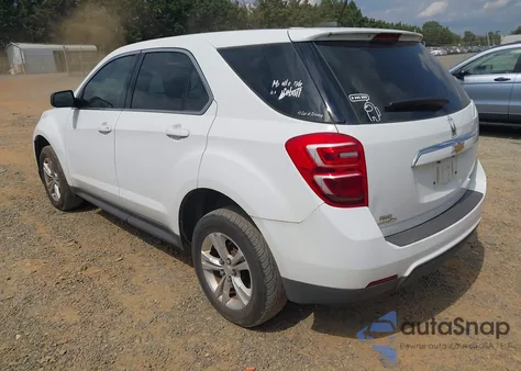 2016 Chevrolet Equinox Ls from USA, damaged, VIN 1GNFLEEK1GZ107709